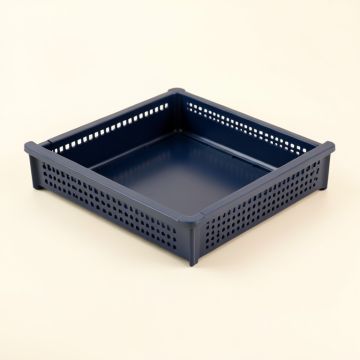 Hazel Falls Empty Under-Desk Cable Tray - Navy (synthetic illustration; no displayed measurements)
