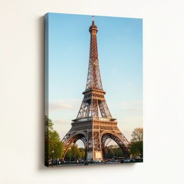 Eiffel Tower In Spring By Ariane Moshayedi Photographic Print On Wrapped Canvas (synthetic illustration; no displayed measurements)