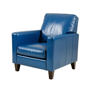 Copola 41 '' Wide Top Grain Leather Armchair