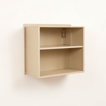 River Branch Wall-Mounted Entryway Organizer Shelf - Beige (synthetic illustration; no displayed measurements)