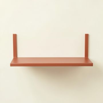 Lake Bluff Wall-Mounted Shelf - Terracotta (synthetic illustration; no displayed measurements)