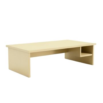 Wren Field Desktop Monitor Riser - Beige