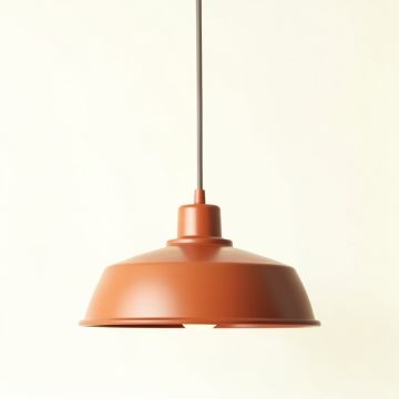 Lake Arc Pendant Light Suspended From One Plain Cable (synthetic illustration; no displayed measurements)
