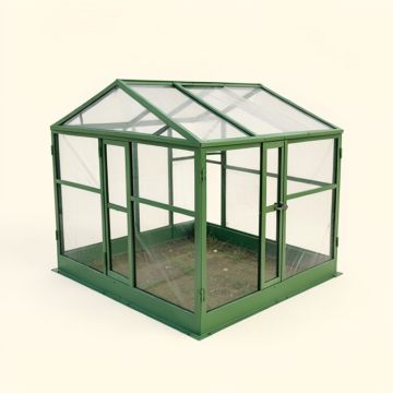 Petite 5 Ft. W X 2.5 Ft. D Greenhouse (synthetic illustration; no displayed measurements)