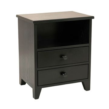 Bay Dell Nightstand - Black