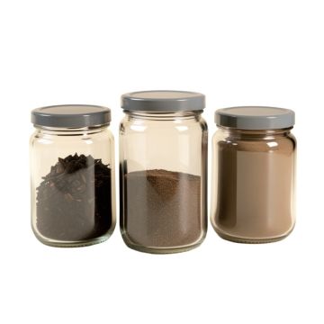 3 Piece Coffee , Tea , & Sugar Jar Set