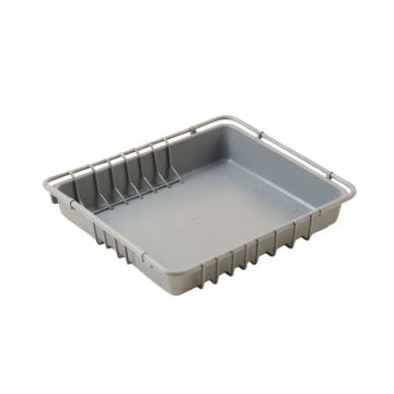 Hazel Brook Empty Under-Desk Cable Tray - Gray