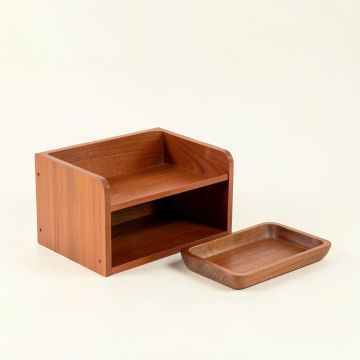 Cliff Arc Empty Coffee-Station Organizer (synthetic illustration; no displayed measurements)