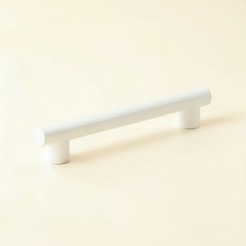 Linden Bend Cabinet Handle Without Packaging - White (synthetic illustration; no displayed measurements)