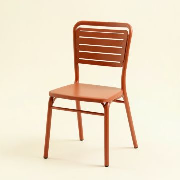 Rowan Brook Dining Chair - Terracotta (synthetic illustration; no displayed measurements)