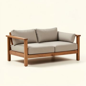 Brendina Patio Sofa With Cushions (synthetic illustration; no displayed measurements)