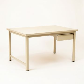 Wren Branch Empty Workshop Workbench - Beige (synthetic illustration; no displayed measurements)