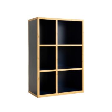 Meadow Dell Freestanding Bookcase - Navy