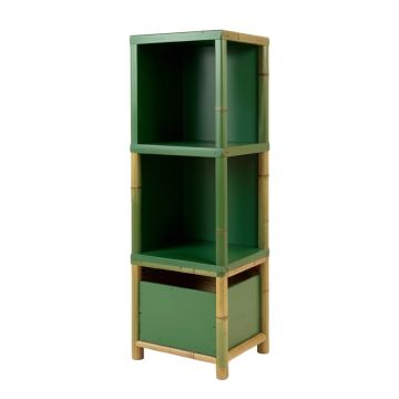 Harbor Brook Narrow Cubby Tower - Green