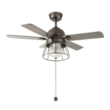 8 '' Gracie-Mai 3 - Blade Caged Ceiling Fan With Pull Chain