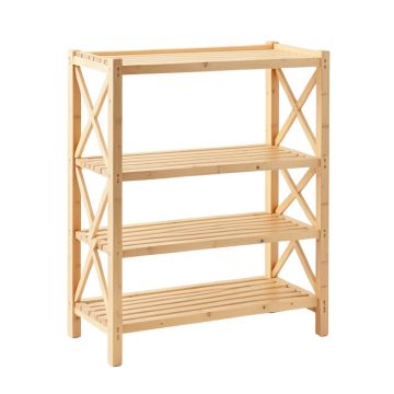 Willow Brook Empty Seed-Starting Shelving Unit Without Lights - Beige