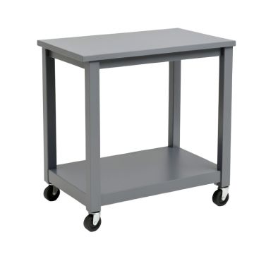Bay Crest Empty Rolling Workshop Cart - Gray (synthetic illustration; no displayed measurements)