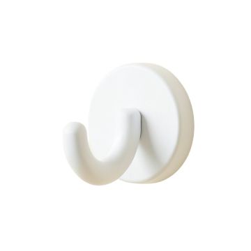 Brook Branch Wall-Mounted Robe Hook - White