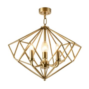 Wyble Lantern Geometric Chandelier