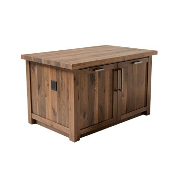 Cribbs Kitchen Island With Butcher Block