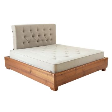 Seybert Tufted Upholstered Low Profile Storage Platform Bed