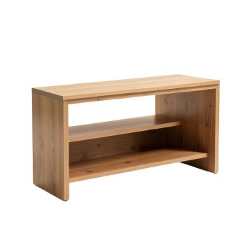 Aadesh 32 '' Solid Wood Console Table (synthetic illustration; no displayed measurements)