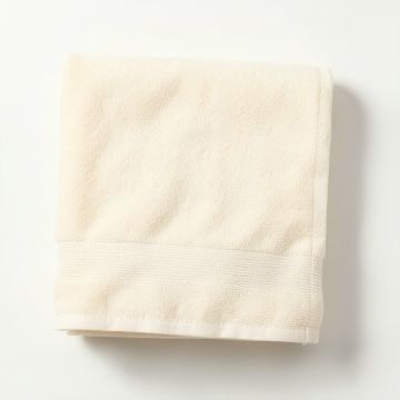 Cove Bridge Bath Towel - Cream (synthetic illustration; no displayed measurements)