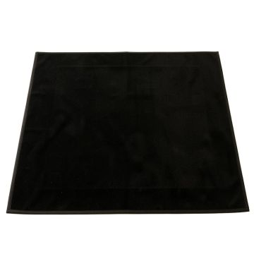 Cliff Crossing Bath Mat - Black