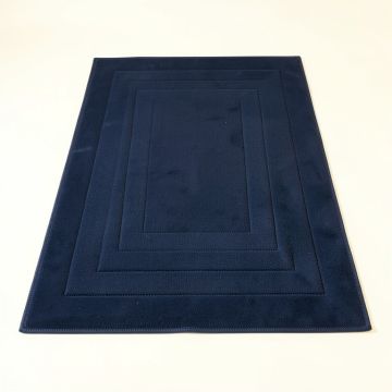 Linden Bluff Rectangular Outdoor Rug - Navy (synthetic illustration; no displayed measurements)