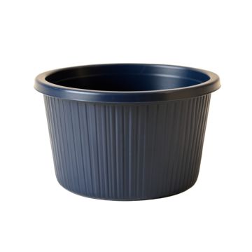 Fern Branch Empty Storage Basket - Navy