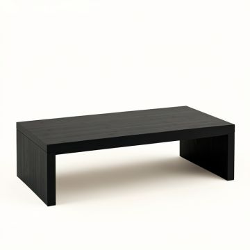 Vale Branch Desktop Monitor Riser - Black (synthetic illustration; no displayed measurements)