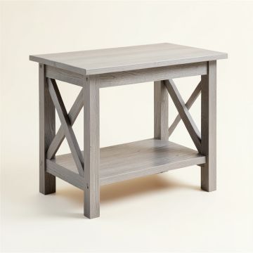 Heath Bend Side Table - Gray (synthetic illustration; no displayed measurements)