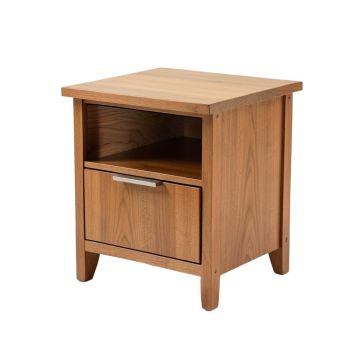 Errol 1 - Drawer Solid Wood Nightstand (synthetic illustration; no displayed measurements)