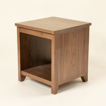 Nowak Frame End Table With Storage (synthetic illustration; no displayed measurements)