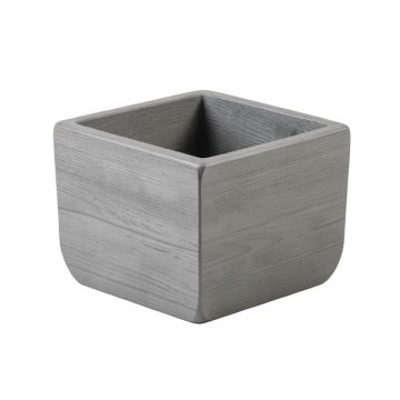 Moss Bridge Empty Raised Planter - Gray (synthetic illustration; no displayed measurements)