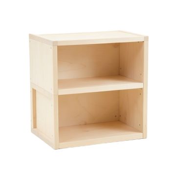 Wren Arc Low Toy Storage Unit - Ivory