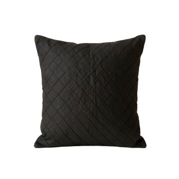 Birch Branch Filled Accent Pillow - Black
