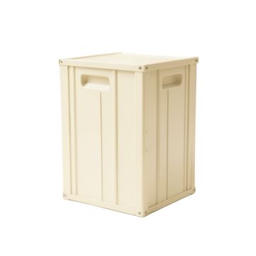 Hazel Crest Closed Outdoor Storage Box - Ivory