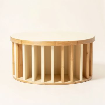 Meadow Dell Shoe Storage Bench - Cream (synthetic illustration; no displayed measurements)