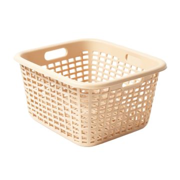 Linden Arc Empty Storage Basket - Beige