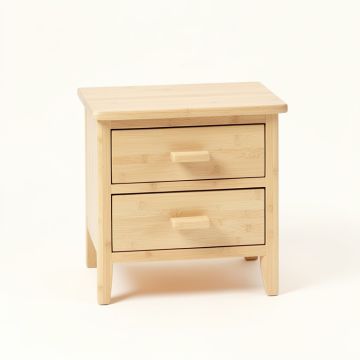 Sage Dell Nightstand - Beige (synthetic illustration; no displayed measurements)
