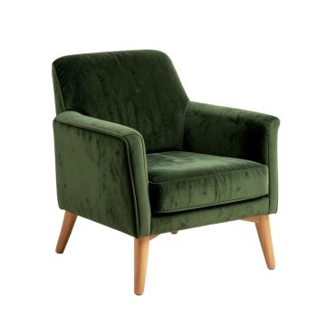 26.37 '' Wide Velvet Armchair