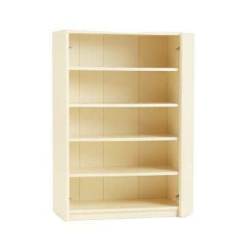 Hazel Branch Freestanding Bookcase - Cream