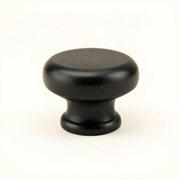 Bay Bend Cabinet Knob Without Packaging - Black (synthetic illustration; no displayed measurements)