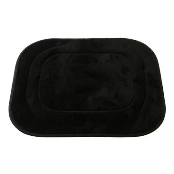 Fern Bridge Bath Mat - Black