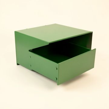 Dune Branch Under-Desk Drawer Unit - Green (synthetic illustration; no displayed measurements)