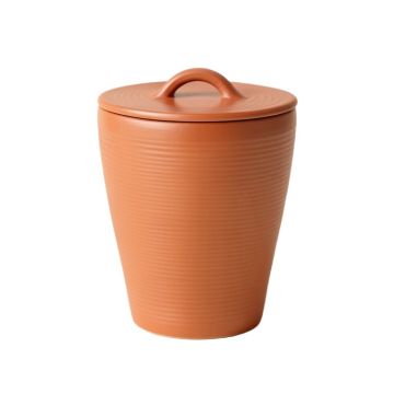 Vale Brook Storage Canister With Lid - Terracotta