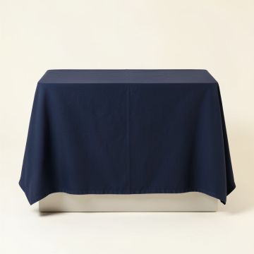 Brook Branch Flat Bed Sheet - Navy (synthetic illustration; no displayed measurements)