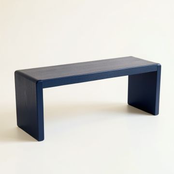 Laurel Crossing Indoor Bench - Navy (synthetic illustration; no displayed measurements)