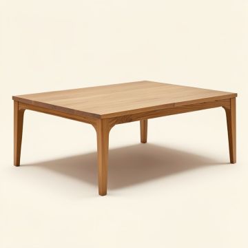 Elcin Trestle Coffee Table (synthetic illustration; no displayed measurements)